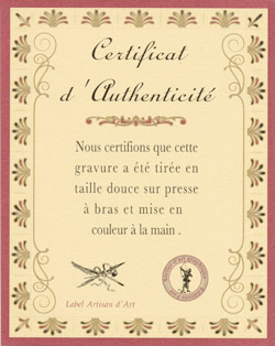 Certif Gravures